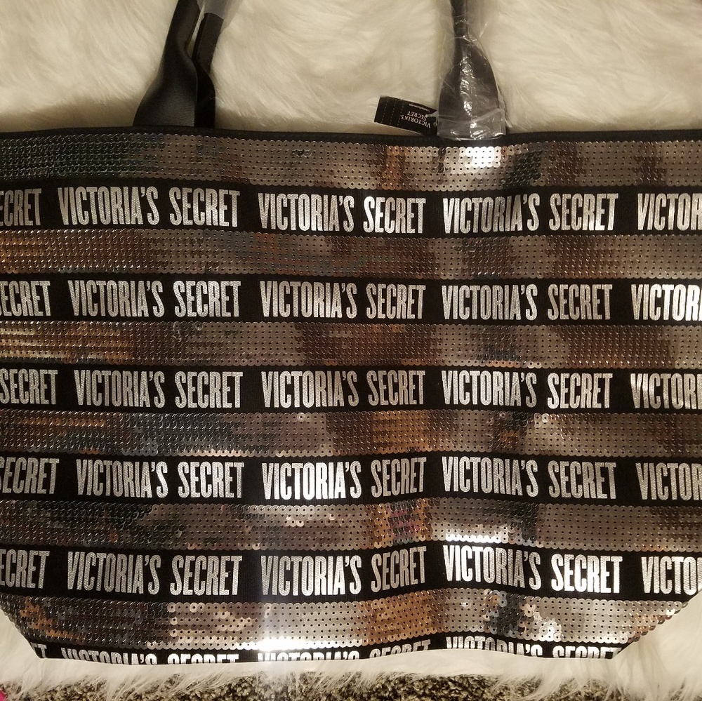Victoria Secret Tote Bad Sequins